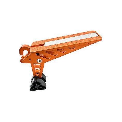 Türverriegelungshaken, Türfußstütze, klappbare Dachfußrasten aus Aluminiumlegierung für LKW, Wohnmobil, SUV, Orange