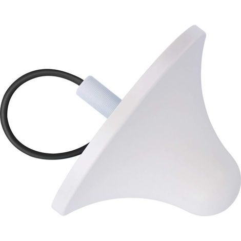 Antena de techo AIDUCHO, antena domo omnidireccional 4G LTE de alto rendimiento, conector N, alta velocidad 800-2500 MHz, antena interior para amplificador de señal de teléfono (1/4)
