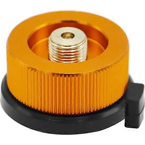 Adapter voor kampeer- en klimfornuisbrander, split-fornuisconverter (1 stuk - geel) (1/3)