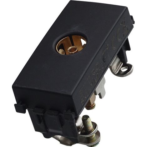 ETTROIT Connettore TV femmina colore nero, compatiblle VIMAR Arke - VA2251 (1/3)