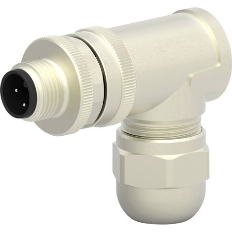 TE Connectivity T4113012031-000 Sensor-/Aktor-Steckverbinder, unkonfektioniert M12 Stecker, gewinkel (1/4)