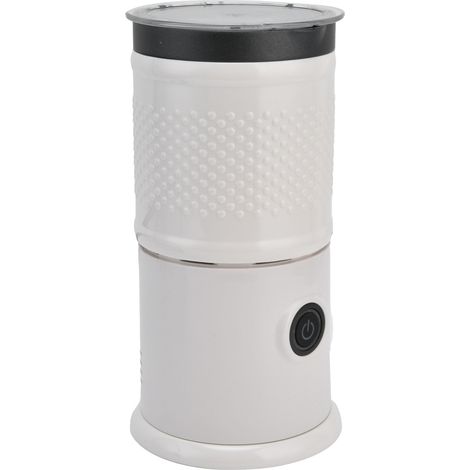Mousseur à lait électrique domestique, mousseur à lait chaud et froid, mélangeur à chocolat pour latte, machine à mousser le lait, UE 220 V, blanc (1/5)