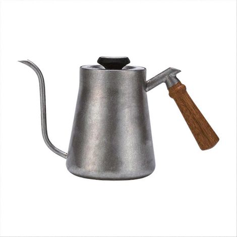Wasserkocher mit Ausguss für Filterkaffee, Modell A, manuelle Ausführung, ideal für langsames und präzises Aufbrühen, robustes Material, für den Hausgebrauch, ergonomisches Design. (1/5)