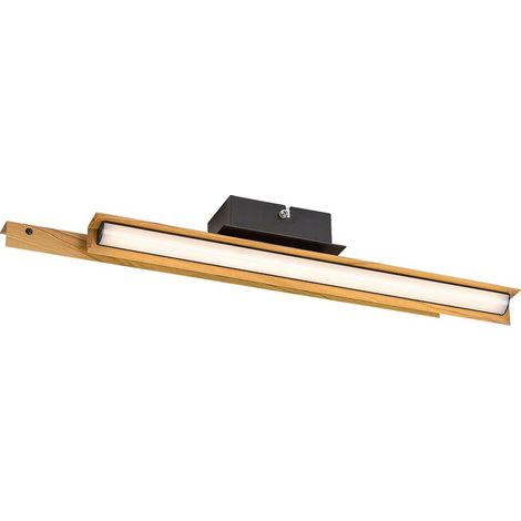 Rabalux Applique plafonnier LED 12W noir matte 3000K Remiel (1/5)