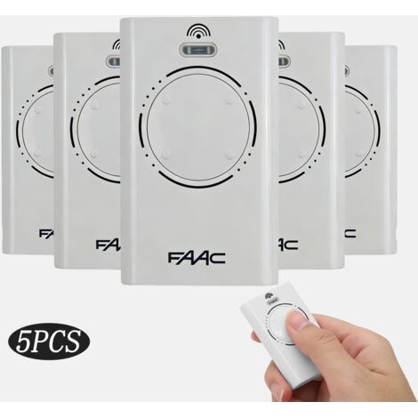 Télécommande FAAC XT4 868 SLH blanc Pack de 5 - blanc