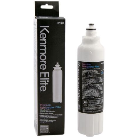 Filtro de agua para refrigerador Kenmore 9490, 1 unidad (paquete de 1), blanco (1/2)