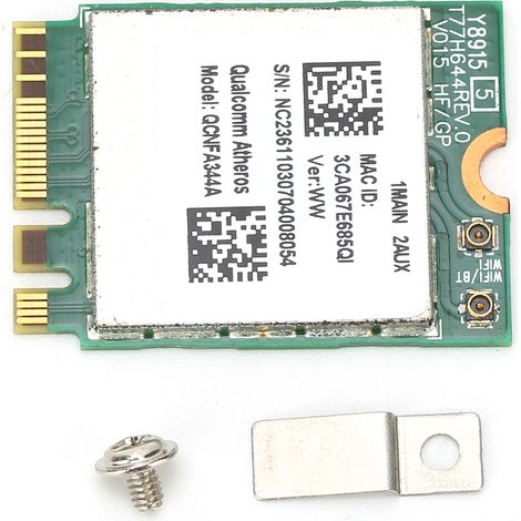 QCNFA344A Dualband-WLAN-Karte mit Bluetooth für Windows – Drahtlosnetzwerkmodul (1/5)