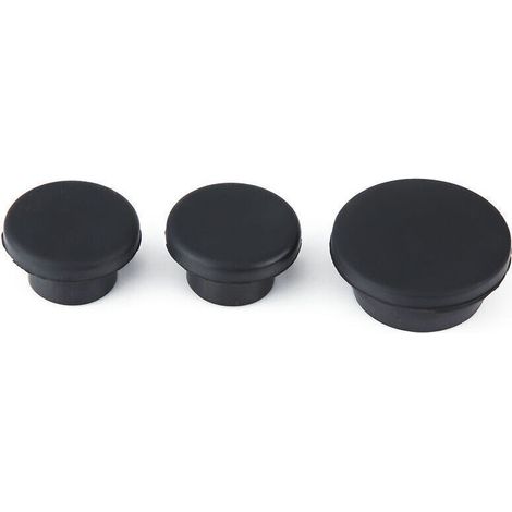 UlisemLot de 3 bouchons en caoutchouc pour hayon de Jeep Wrangler JK 2007-2018, pour porte-roue de secours