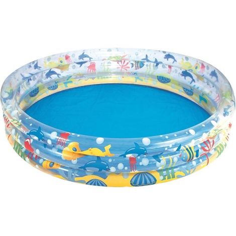 Piscina Deep Dive 3 Anelli  +2 Anni - ø cm.152x30h. kg.1,200 - lt.282 (art.51004)