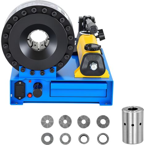 Mophorn Pince hydraulique haute pression pour sertissage de tuyaux 6-28 mm avec 8 matrices, outil manuel pour tuyaux de gaz, eau, climatisation automobile et raccords de câbles (1/5)