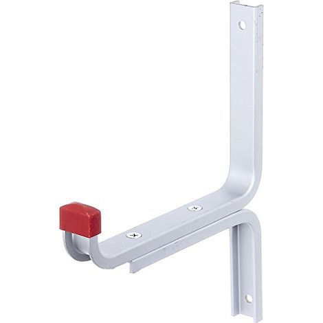 Alberts 805609 Crochet mural au choix dans differents modeles coude aluminium profondeur 170 mm hauteur 215 mm