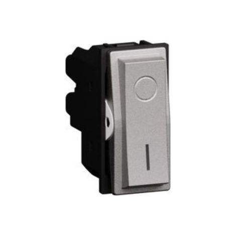 Bticino Living NOW interruttore 2P 16Ax STEEL - KS4002