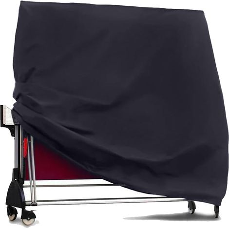 Housse Universelle pour Table de Ping Pong Pliable, Protection Imperméable pour Intérieur et Extérieur, Dimension 185 x 70 x 165 cm, Matériau Résistant