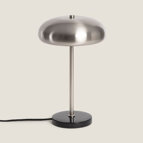 Lámpara de Mesa Metal Aleisk Níquel (1/4)