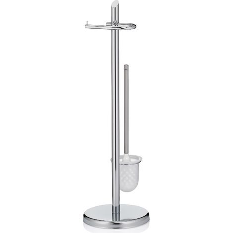 Juego de inodoro ken metal cromado 22x73 cmn - 20538 - kela line - (1/4)
