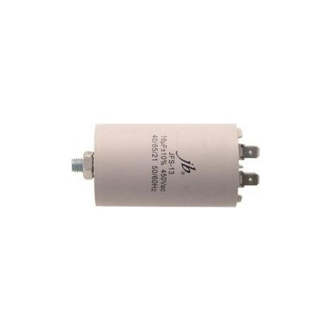 Condensateur moteur 16µF 450V – Ø40x70mm – Polypropylène – Connecteurs 6,3mm – Température -25...70°C - Ct16mf450v