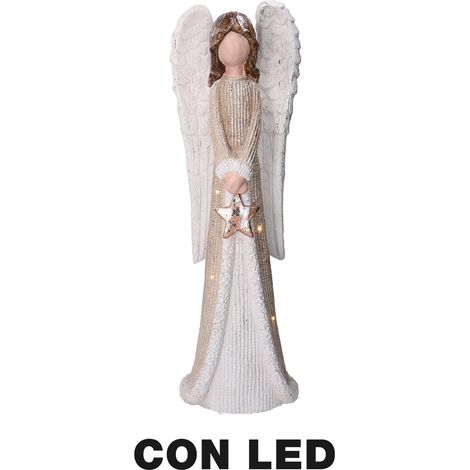 Angelo resina led oro cm22x15h66 (1/3)
