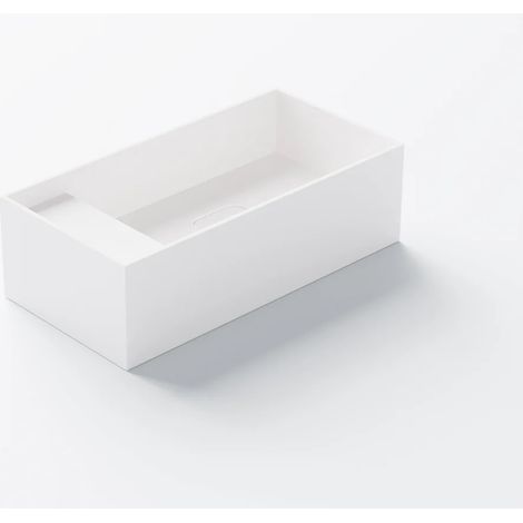 Steinberg Serie 440 lavabo sobre encimera, angular, sin