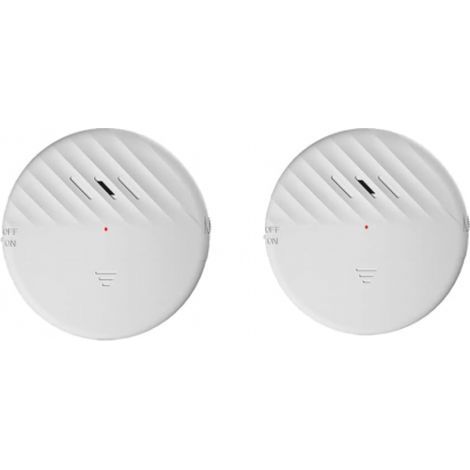 Alarme de Fenêtre et Porte 125dB avec Capteur de Vibration – Détecteur de Cambriolage avec LED et Sensibilité Réglable (1/5)