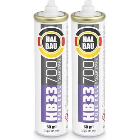 HALBAU Gaskartusche für gasbetriebene Setzgeräte 115mm HB33 – 2 St. (1/4)