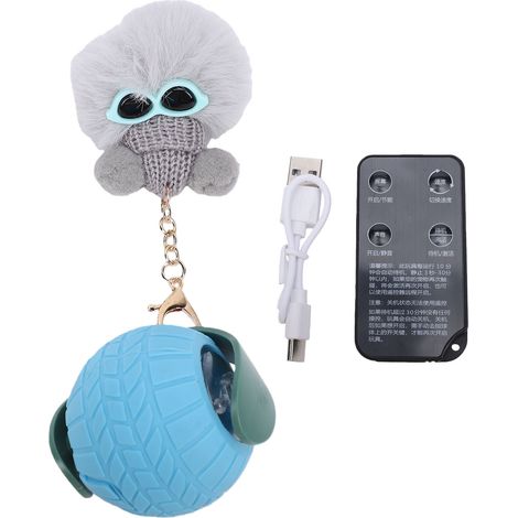 Jouets interactifs pour chiens, boule roulante électrique automatique avec simulation de gazouillis d'oiseaux pour l'intérieur (1/5)