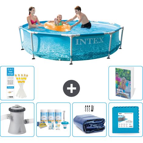 Frame Pool Rund - 305x76 cm - 7-teilig S188