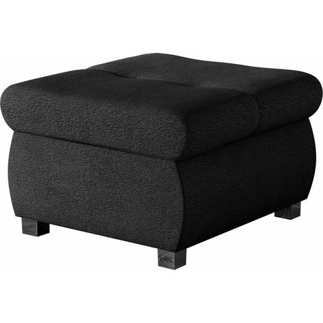 Reposapiés Comfivo Nitor, Velo 637, 39x60x60cm, Diámetro: 0, Tapiz, Patas: Plástico, 0, Parcialmente montado