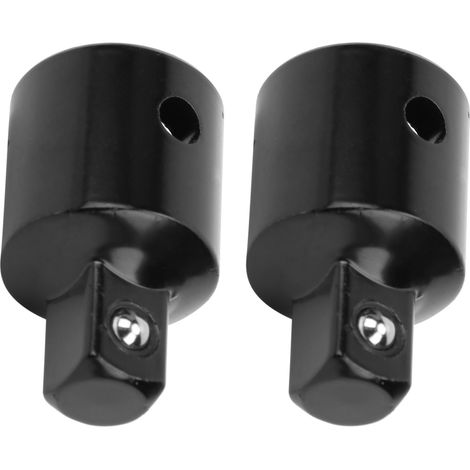 2-teiliger Steckschlüsseladapter, Ratschenschlüssel-Konverter aus hochkohlenstoffhaltigem Stahl, 1/2" auf 3/8" Umrüstwerkzeug (1/5)