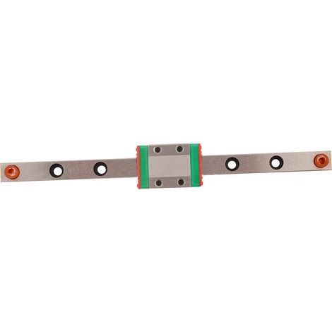 Guide de Rail linéaire Miniature LML9B, bloc coulissant de largeur 9mm (150mm), 1 pièce (1/5)