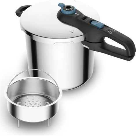 Olla a presi贸n Tefal Secure Trendy de 8 litros P2584401 (1/5)