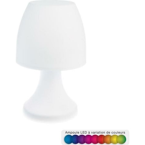 Lámpara LED de exterior Dokk 19cm multicolor FUNCIONA CON PILAS (1/4)