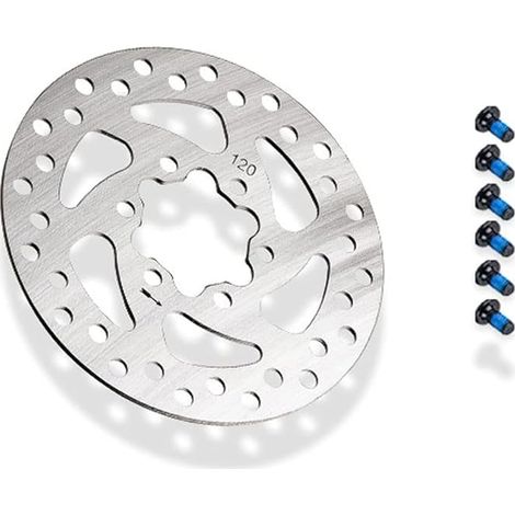 Stainless Steel Brake Disc with 6 Holes Rotor Disc Brake Disc 120mm (1/5)