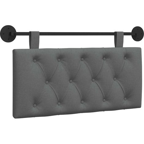 Maison Exclusive - Testiera sospesa Grigio Scuro Tessuto
