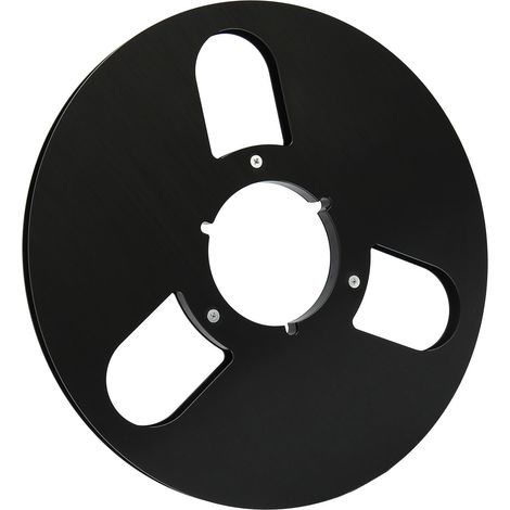 Bobine réceptrice vide 1/4 10,5 pouces à 3 trous en alliage d'aluminium pour magnétophone à bobines Nab (1/5)
