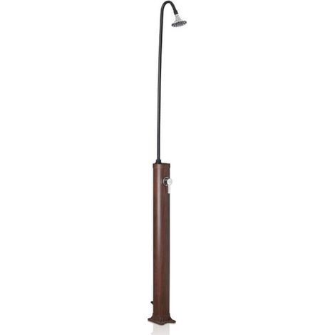 Solar-Dusche Solar-Dusche Holzoptik PVC - 9 L (1/5)
