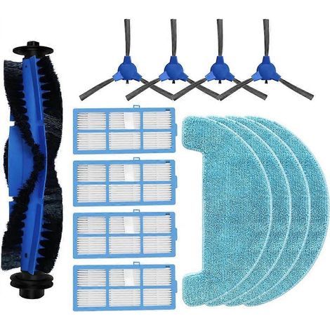 Für Polaris PVCR 1050 / 1229 / 3200 / 1020 / 1028 IQ Home Aqua Roller, Seitenbürste, Filter, Reinigungstücher, Saugroboter (1/5)