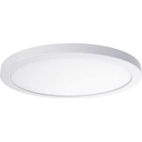 Plafonnier rond blanc Evora 24W 3CCT (1/5)