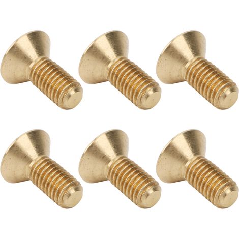 M5 pure copper countersunk hex socket screws (10mm head diameter, 4mm thickness) sold in packs of 50 (M512) (1/5)