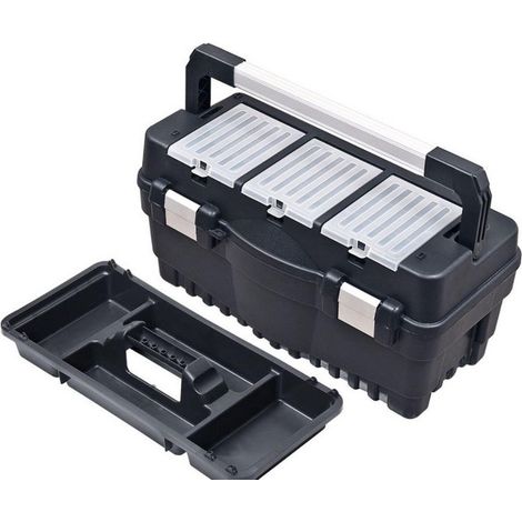 Caja de herramientas la-ka-pe 37.4x19.8x18.9cm materiales duraderos asas ergonómicas (1/3)