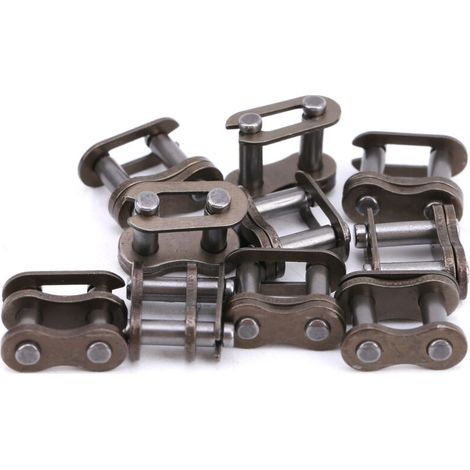 10pcs 25H Chain Master Link Fonte Connecteurs haute résistance Installation facile