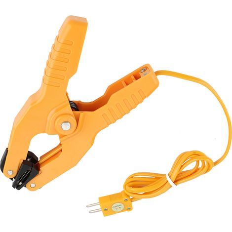 Capteur de température à thermocouple type K HT-05, pince de fixation 13/8", plage -40200℃ pour tuyauterie (1/5)