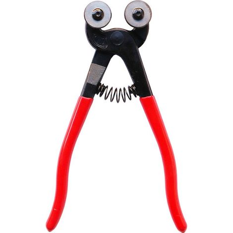 (Red) Tile Nippers, Glass Cutter Pliers, Tile Cutting Pliers, for Ceramics, Other Various Materials, Cut Glass Tiles (1/5)