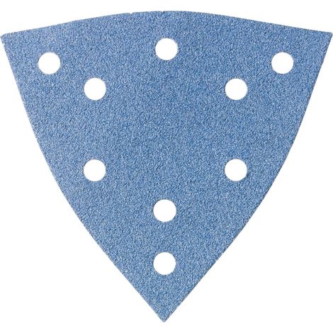 Fein 12x Hoja de lija Zirconia Triangular KL130 K80 - 63717300010