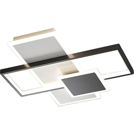 TrAdE Shop Traesio - Plafoniera Da Soffitto A Led 46 W Con Tecnologia Cct Con Switch 3 Colorazione C60-3c - (1/5)