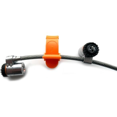 Kensington Candado con llave de cabezal doble para portátiles MicroSaver&reg