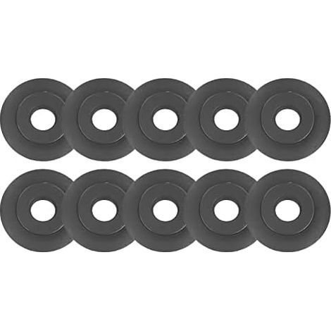 Jeu de 10 Lames de Rechange pour Coupe-Tube Roue de Secours en Acier Traité pour Coupe-Tube en Cuivre Outil de Plomberie Professionnel (1/5)