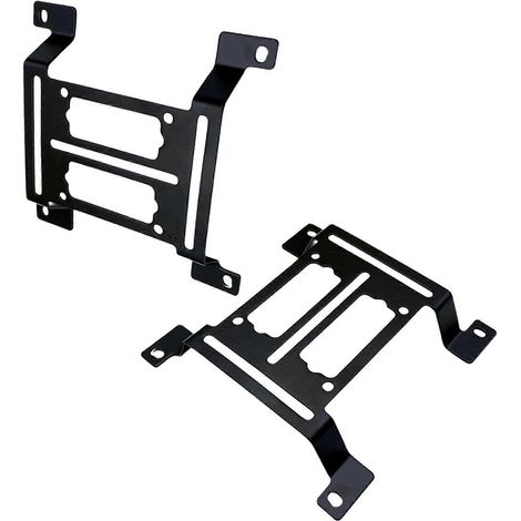 Kompakte 120-mm-Wasserkühlungs-Radiator-Montagelösung für platzsparende PC-Systeme, Wassertank-Pumpenhalterung, Schwarz (1/5)