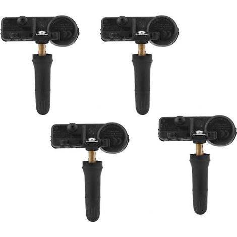 4 capteurs de pression des pneus, remplacement pour la surveillance sans fil, matériau ABS léger et durable, compatible avec Jeep, Chrysler et Dodge, référence OE 56029398AB (1/4)