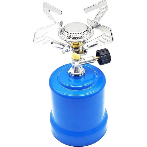 Poêle de Camping en Plein Air 190g Euro Gas Tank Coffee Stove Brûleur à Gaz Propane pour Pêcher Picnic (1/5)