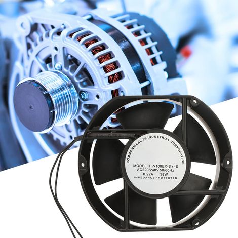 AC220V 38W FP-108EX S1-S Axiallüfter mit Kugellager zur Kühlung (1/5)